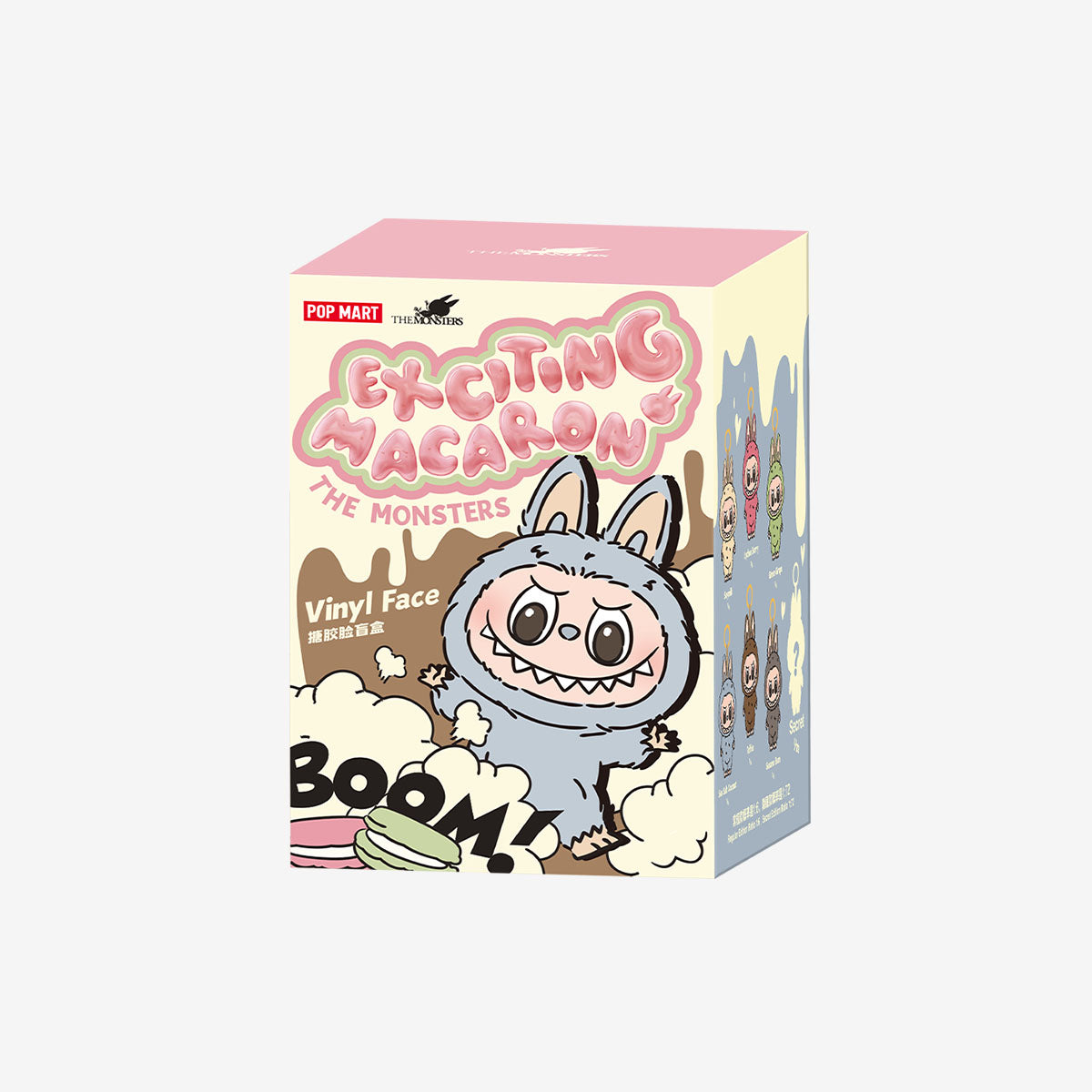 Labubu Vinyl Face Green Gape – Série Exciting Macaron