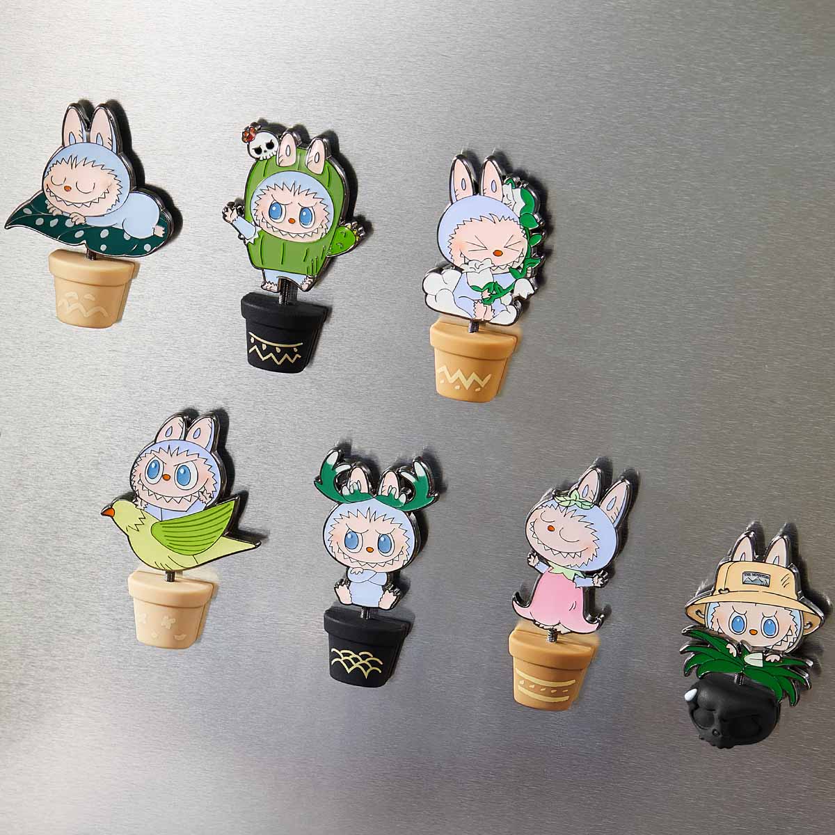 Labubu Badge Cactus – Série Fall In Wild