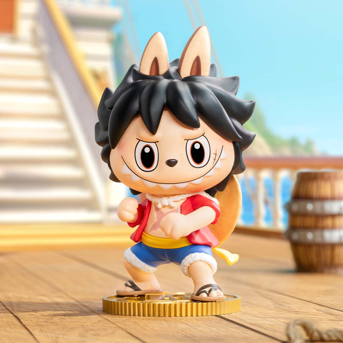 Coffret Complet Figurines Labubu x One Piece Blind Box 12pcs – Édition Secrète