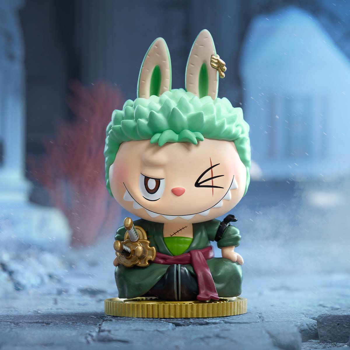 Coffret Complet Figurines Labubu x One Piece Blind Box 12pcs – Édition Secrète