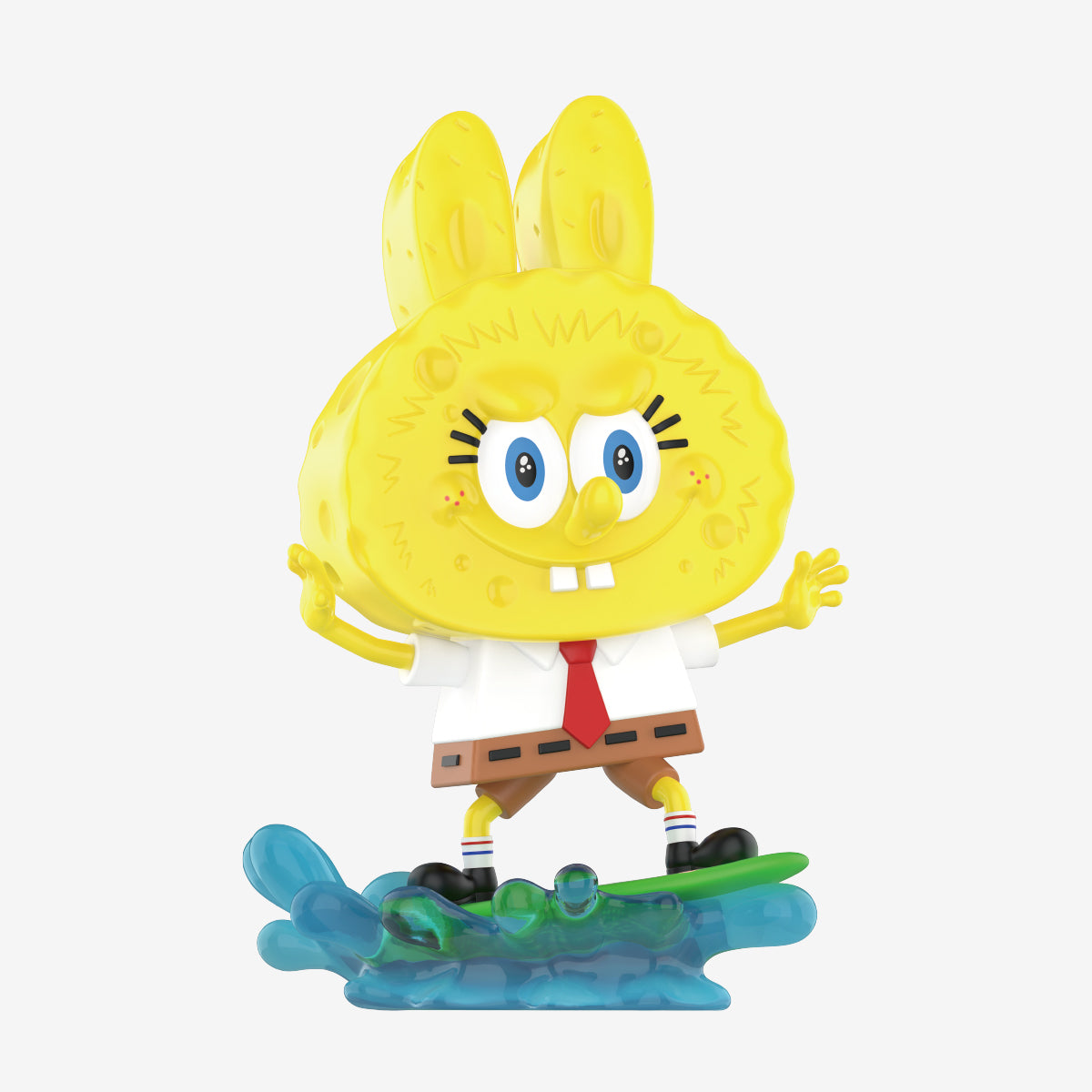 Figurines Labubu × SpongeBob Blind Box 12pcs – Coffret Complet