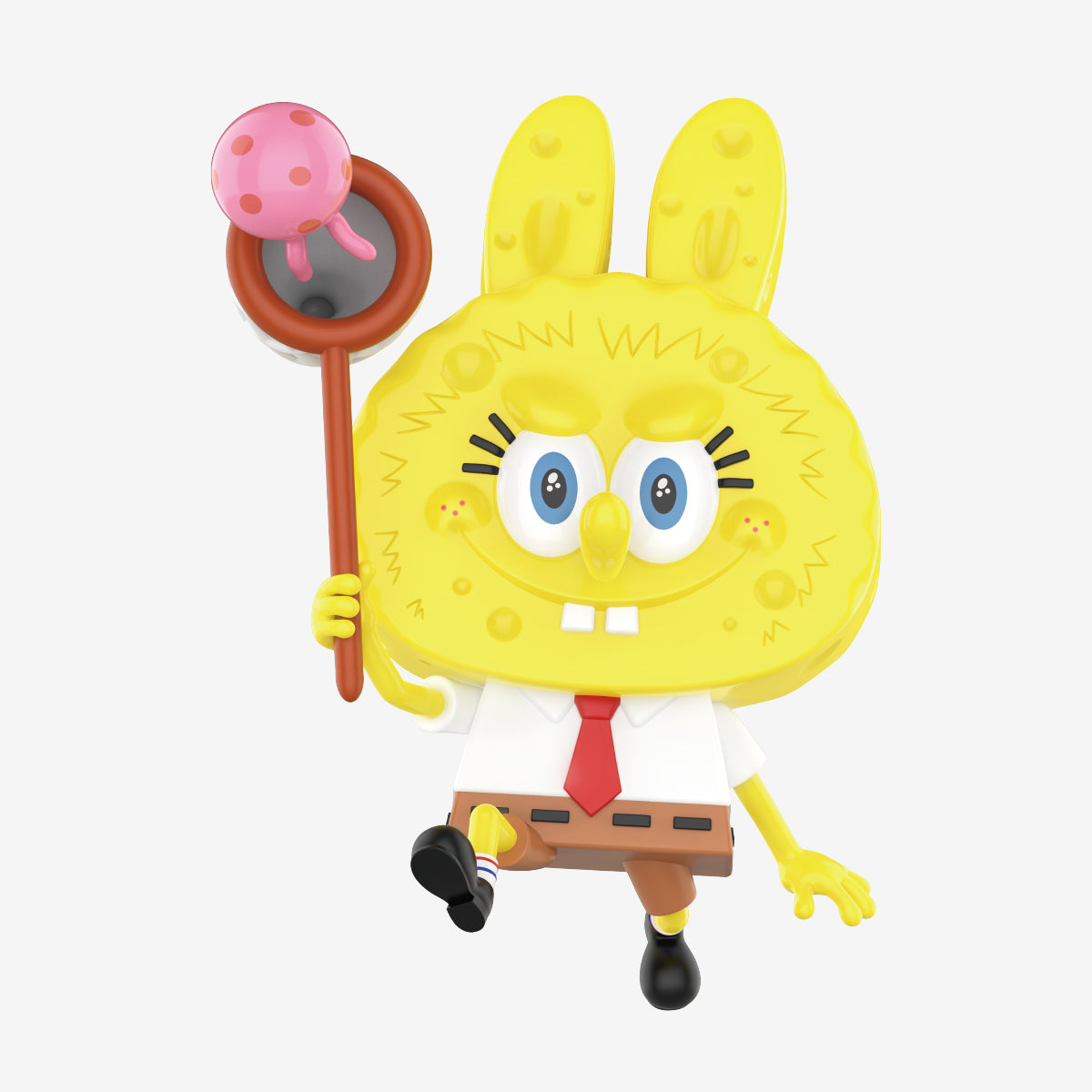 Figurines Labubu × SpongeBob Blind Box 12pcs – Coffret Complet