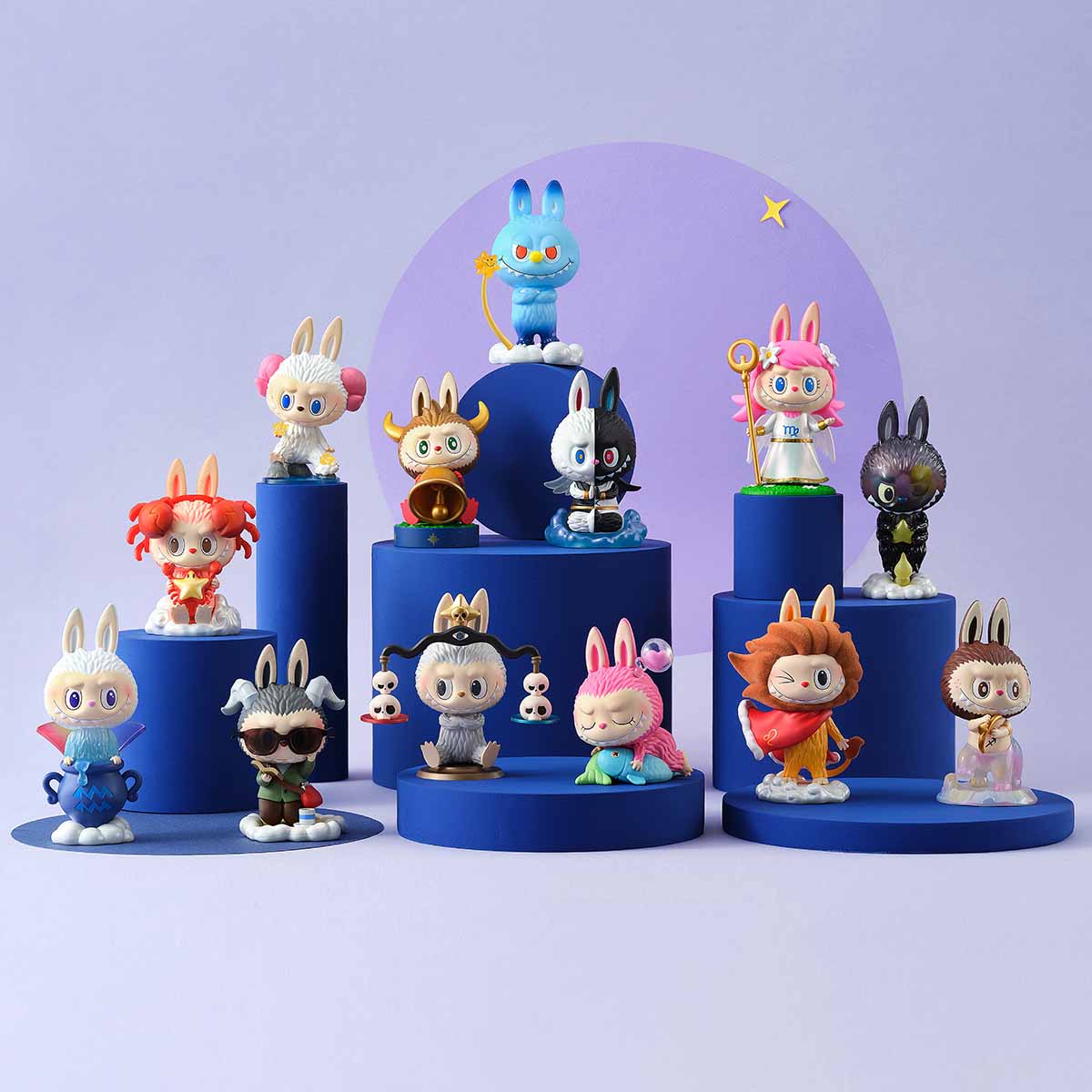 Figurines Labubu Constellation Series – Coffret Complet