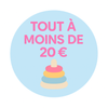 Tout à moins de 20€
