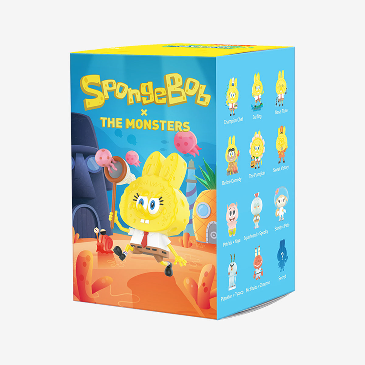 Figurine Labubu × SpongeBob « Sweet Victory » – Collection exclusive