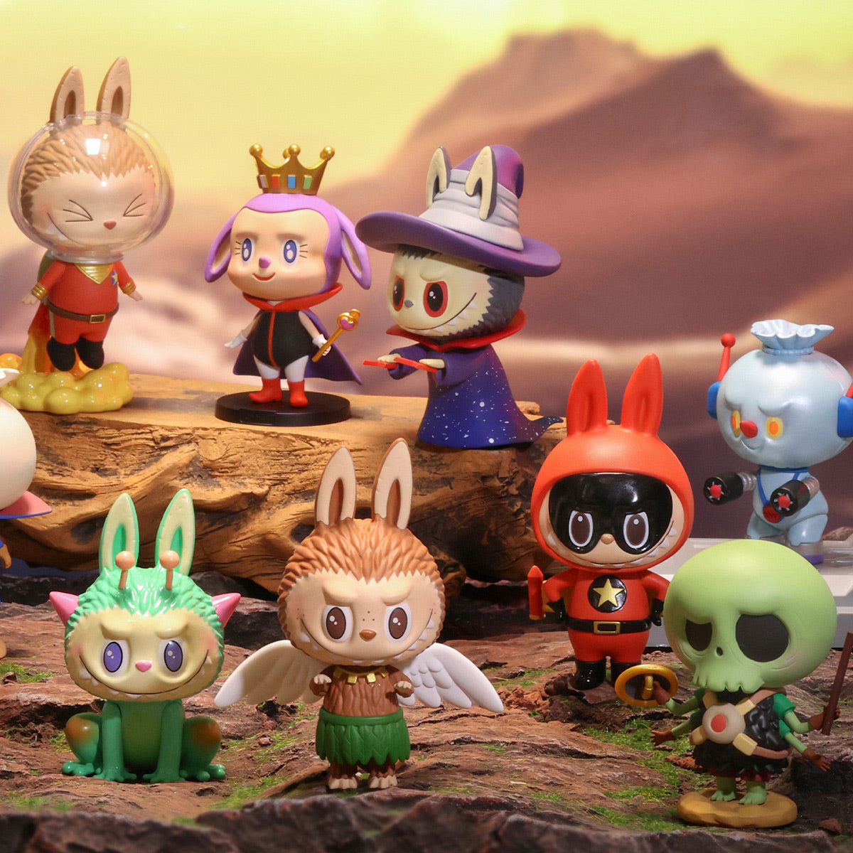 Figurine Labubu Captain – Série Space Adventure
