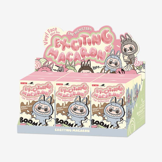 Labubu Vinyl Face Blind Box- Exciting Macaron Series