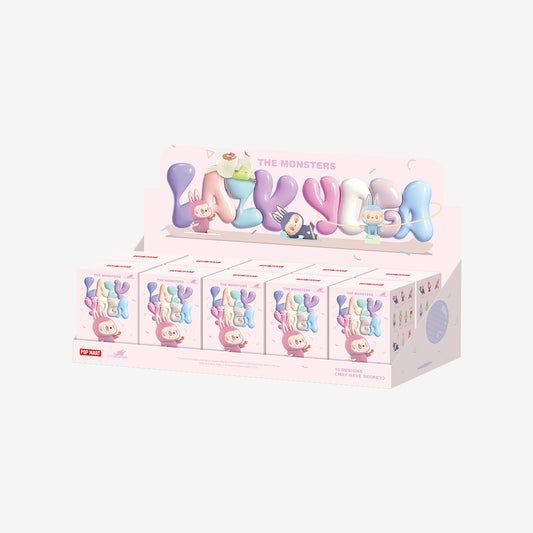 Figurine Labubu La boîte 10pcs - Lazy Yoga Series