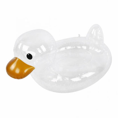 Bouée de natation gonflable en forme de canard