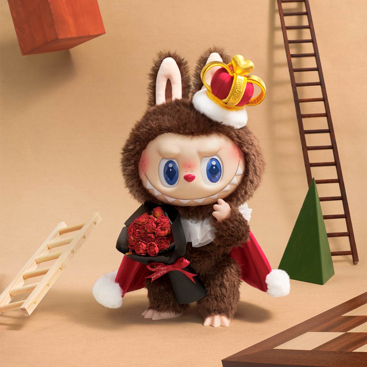 Peluche Labubu Vinyl Plush Doll –  Let’s Checkmate Series