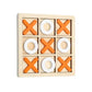 Jeu de morpion en bois montessori - pour enfants et adultes